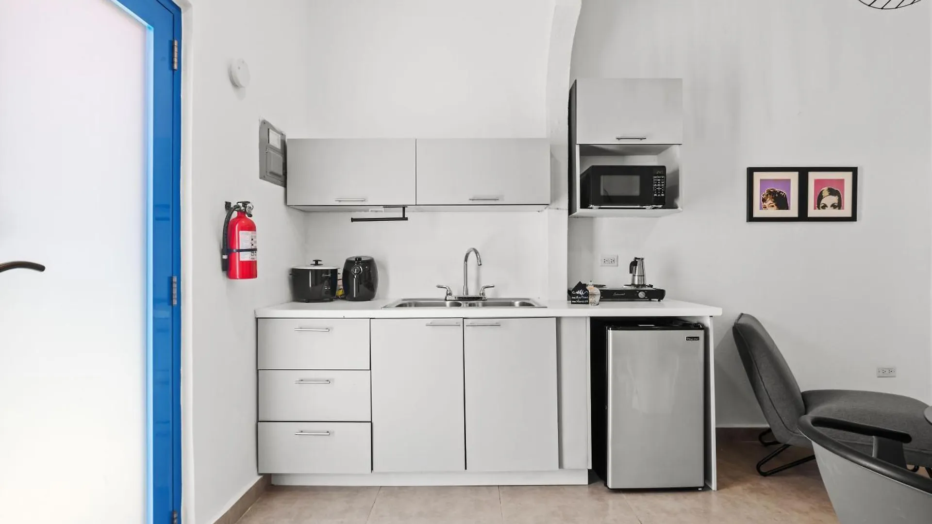 Artistic One-Bedroom Garden Apartment In Sj Mm9 سان خوان